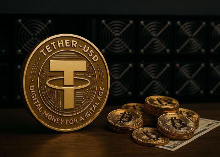 Tether aposta alto na mineração de Bitcoin e marca nova fase