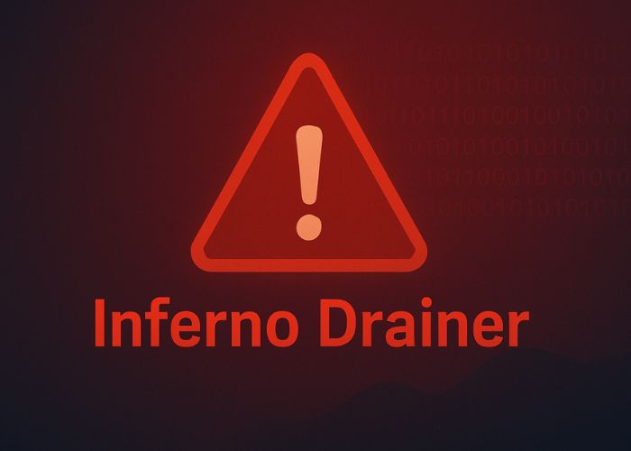 Malware  Inferno Drainer volta a atacar carteiras cripto