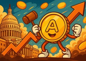 Aave dispara com lei de stablecoin em avanço no Congresso