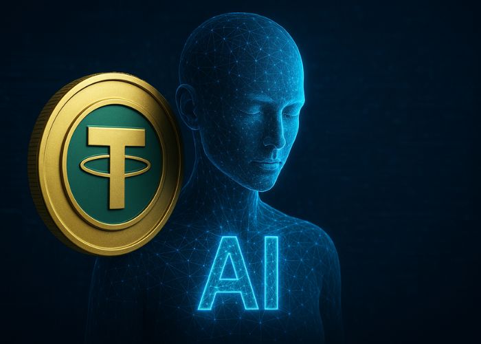 Tether aposta em IA com novo projeto descentralizado