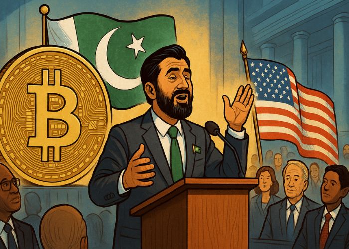 Reserva estratégica de Bitcoin muda rumo do Paquistão