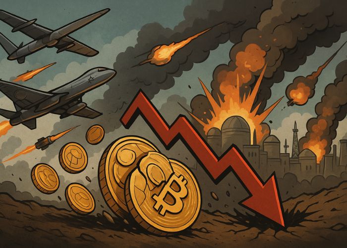 Altcoins despencam hoje após ataque de Israel ao Irã