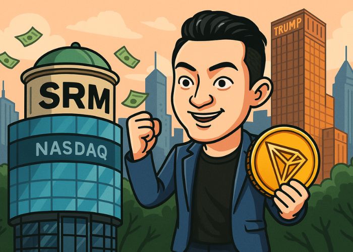 Tron estreia na Nasdaq e ações da SRM disparam 580%