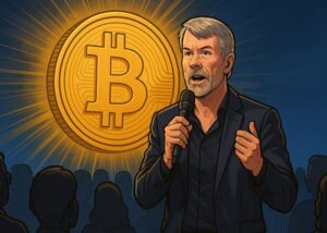 Previsão do Bitcoin de Saylor mira US$ 21 milhões até 2046