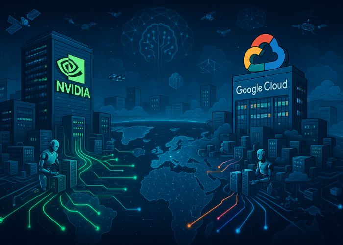 Nvidia e Google Cloud expandem IA para setores críticos